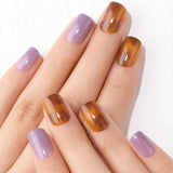 Dashing Diva Magicpress Leopard Violet