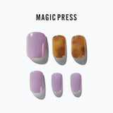 Dashing Diva Magicpress Leopard Violet