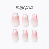 Dashing Diva Magicpress Pink Blanc